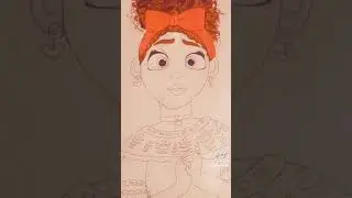 Dolores Madrigal drawing