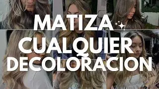 HOW TO TONE ANY DISCOLORATION | ELIMINATES YELLOWS AND ORANGES