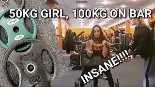 50KG GIRL / 100KG ON BAR!!! I SNEZHANA BABAYEVA ARMWRESTLING TRAINING 2019