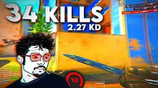 34 Kills in Faceit, no OT - Low Sens Mirage Carry (CS2 LVL 10 gameplay)