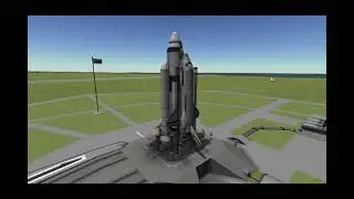 KSP Least Catastrophic Shuttle Build