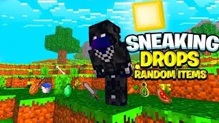 Minecraft PE/BE But, Sneak Gives Random Items! | 1.21+ | mrgamingisop | Android/IOS, Windows