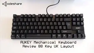 AUKEY Mechanical Gaming Keyboard Review - 88 Key UK Layout