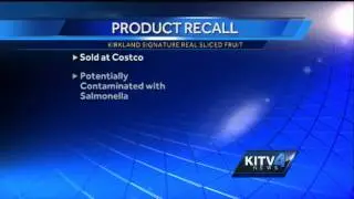 Kirkland Sliced Fruit recall at Costco