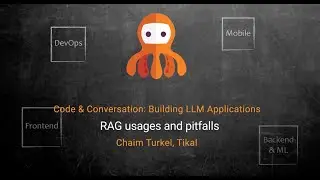 RAG usages and pitfalls // Chaim Turkel, Backend Group Lead & Data Architect, Tikal