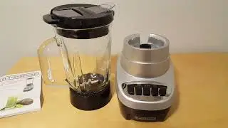 Unboxing - BLACK & DECKER PowerCrush Multi-Function Blender -  BL1220SGC (2160p 4K HD)