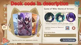The Forge Realm's Temper: Game of Wits | Storm of Arrows | Genshin Impact TCG