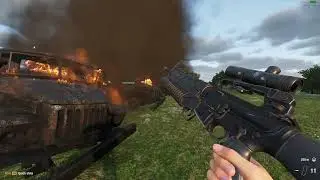 Arma Reforger - CONFLICT Attackin a Russian supply depo