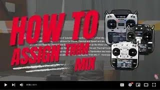 FUTABA Instructional Videos - How To Assign Trim Mix