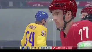 NHL™ 22   World Championship 2023   Quarterfinals     Latvia - Sweden