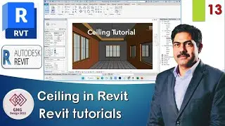 Revit ceiling | How to create ceiling in Revit | Revit beginners tutorial