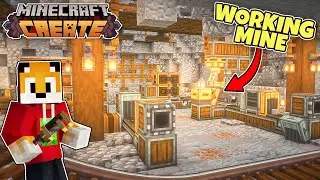 I built 3 KEY FARMS in Minecraft Create Mod