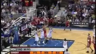 Yao Ming dominates the Orlando Magic