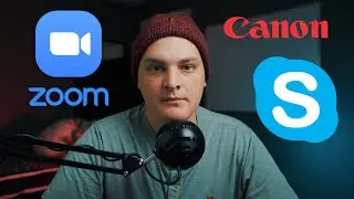 Using your CANON camera as a WEBCAM!