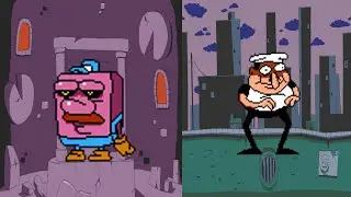 Playing and Unlocking characters in Pizza Tower