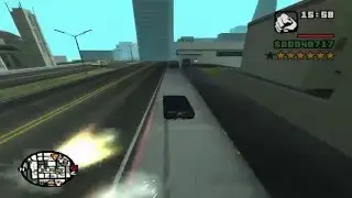 GTA SA Tank Fire