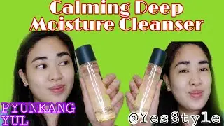 PYUNKANG YUL honest review | Calming Deep Moisture Cleanser @yesstyle