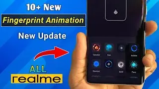 10+ New Fingerprint Animation Update For All Realme Devices | How to Add New Fingerprint animation