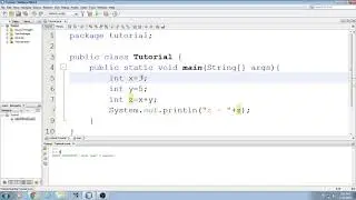 Beginning Java Tutorial: 12 Mathematical Operators: Addition, Subtraction, and Multiplication
