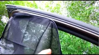 Шторки на магнитах в автомобиль. Шторка от солнца. Москитная штора в авто.