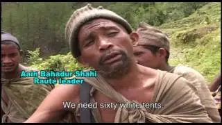 Work with Last Nomads of Nepal RAUTE