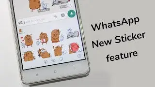 WhatsApp Latest Sticker Feature How to Use it & How to Get it.