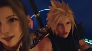 Cloud & Aerith Hanging Out