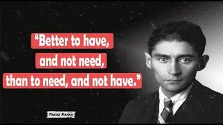 Franz Kafka words / quotes from are an inspiration for all of us to be better