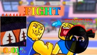 OPENING 1999 NINJA EGGS IN ARM WRESTLE SIMULATOR