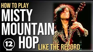 Misty Mountain Hop - Led Zeppelin | Guitar Lesson