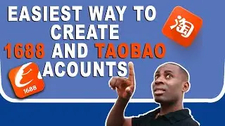 HOW TO CREATE 1688 AND TAOBOA ACCOUNTS FAST THE EASIEST WAY