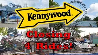 Kennywood Closes 4 Rides...My Thoughts | Kangaroo, Paratrooper, Bayern Kurve, Volcano