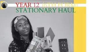 YEAR 12 STATIONARY SUPPLIES HAUL (sixth form college edition) 2019