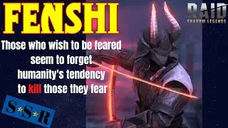 Fenshi does not reward prowess, he punishes ignorance.