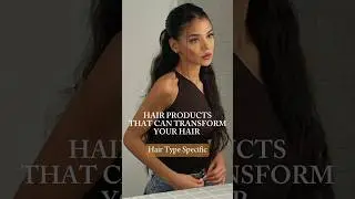 Hair care products that will transform your hair 💗 | what is your hair type? #shorts