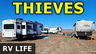 RV Blowout, Life On The Road Frustrations, Thieves Among Us | RV Living