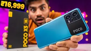 POCO X5 Unboxing - SD 695 🔥 | 120Hz AMOLED 😍 | 48MP Triple 📷 | 5000mAh 🔋