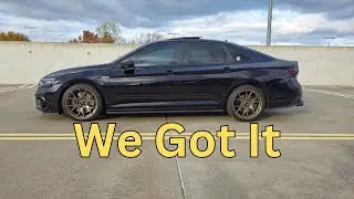 How NOT to install lowering springs On A MK7.5 GLI
