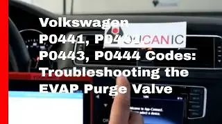 Volkswagen P0441, P0442, P0443, P0444 Codes: Troubleshooting the EVAP Purge Valve