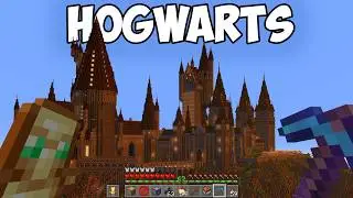 I Recreated HARRY POTTER in Survival Minecraft