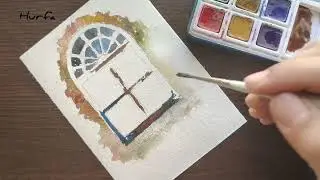 How to make craft art                          #art #artist #watercolor