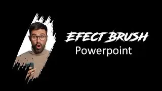 Cara membuat efect Brush di powerpoint