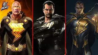 Evolution of Black Adam in video Games 2011-2022