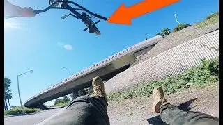 I GOT BROKE OFF TWICE IN A DAY (BMX IN THE HOOD)