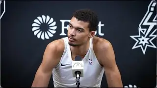 2023-24 San Antonio Spurs Season | Victor Wembanyama's Post-Game Interview 12.31.2023