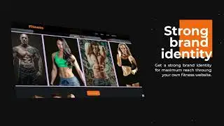 Fitness website promotional video
