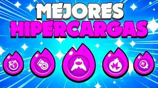 TOP 8 HIPERCARGAS que necesitas *COMPRAR* 💸 en Brawl Stars