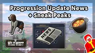 Progression Update Release Date NEWS! + Sneak Peaks - The Wild West - Roblox