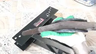 FORSAGE Трубогиб  гидравлический вертикальный 12 тонн в комплекте с башмаками