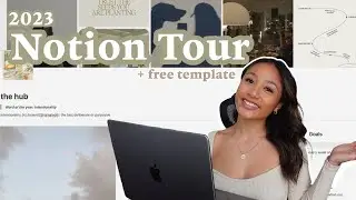 NOTION TOUR | get your sh*t together in 2023, tour + free template